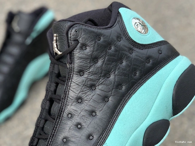 Island Retro 13 Jordan 414571-030 Green Black Air 0718